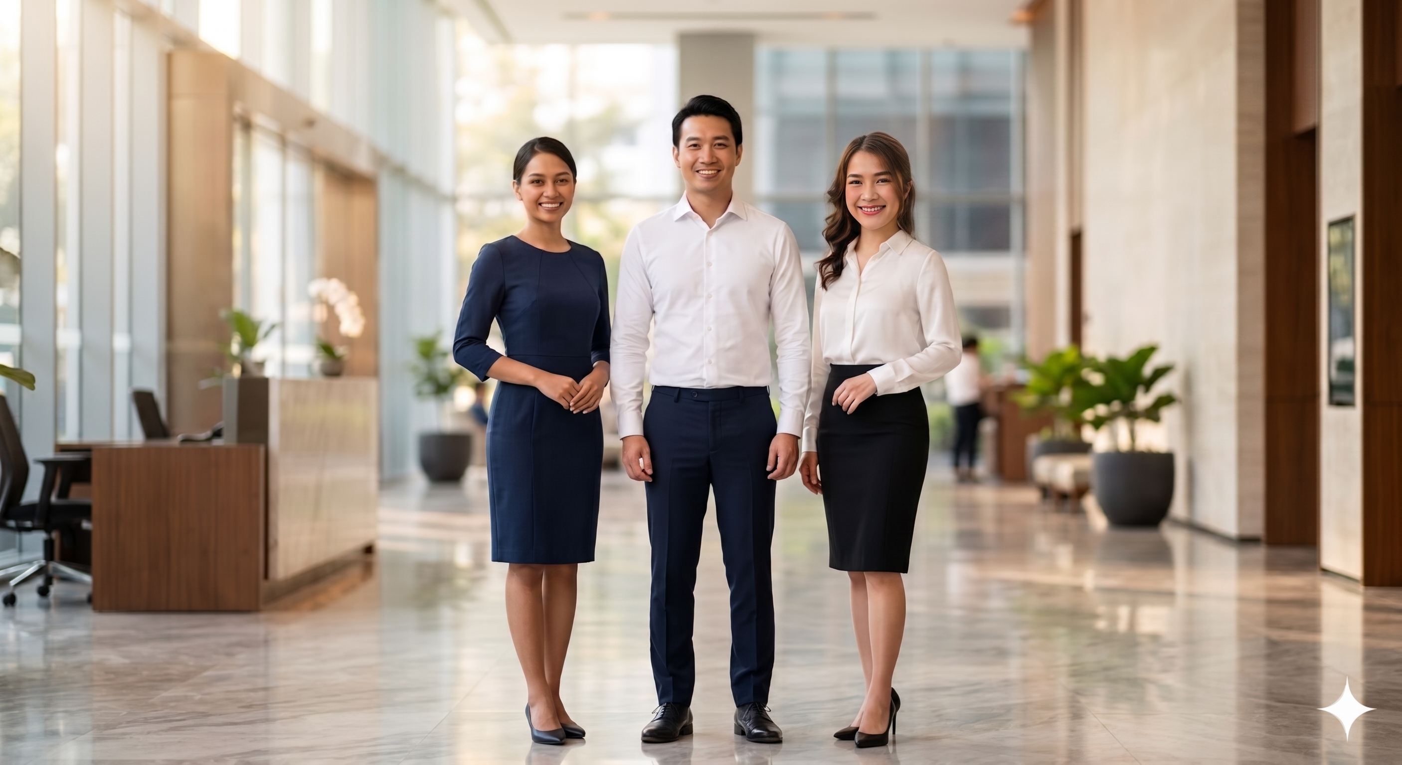 ยกระดับภาพลักษณ์องค์กรด้วย ชุดยูนิฟอร์มออฟฟิศ และ เสื้อเชิ้ตพนักงาน ดีไซน์ทันสมัยสไตล์มืออาชีพ