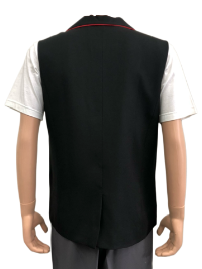 เสื้อกั๊ก สีดำ คลิปแดง IN STOCK เสื้อกั๊ก สีดำ คลิปแดง IN STOCK