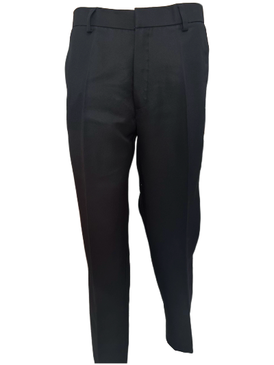 กางเกงทำงาน ผู้หญิง กางเกงสแลคยูนิฟอร์ม สีดำ