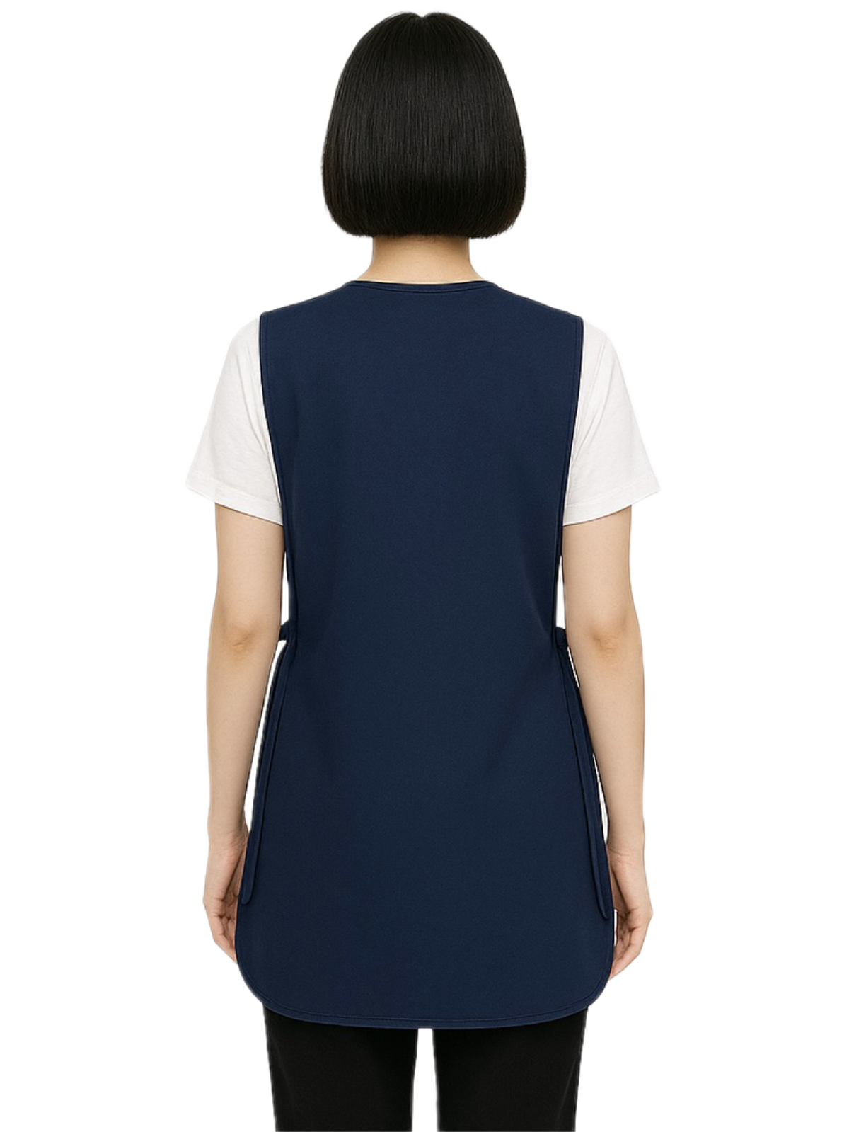 เอี๊ยมกันเปื้อนสีกรมท่า IN STOCK