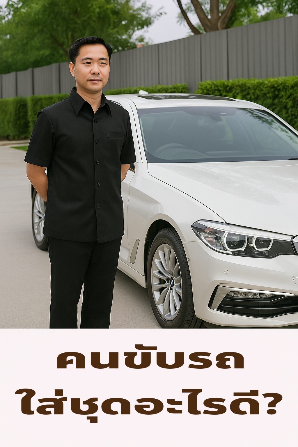 คนขับรถใส่ชุดอะไรดี