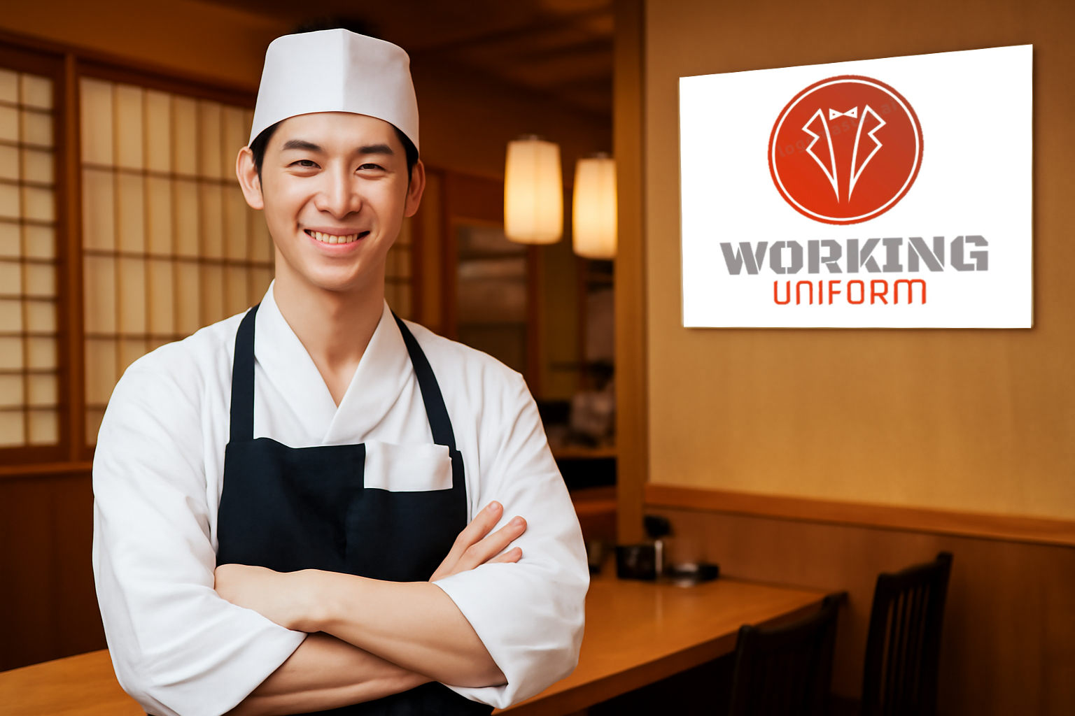 Japanese-Chef-working-uniform
